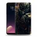 Дизайнерский пластиковый чехол для Meizu 15 Plus Dark souls