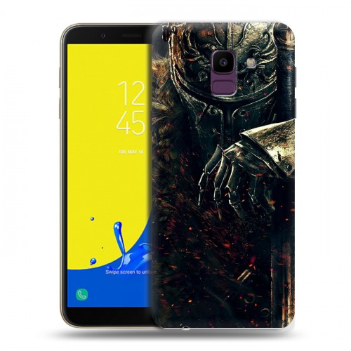 Дизайнерский пластиковый чехол для Samsung Galaxy J6 Dark souls