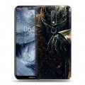 Дизайнерский силиконовый чехол для Nokia 6.1 Plus Dark souls