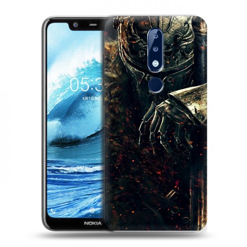 Дизайнерский силиконовый чехол для Nokia 5.1 Plus Dark souls