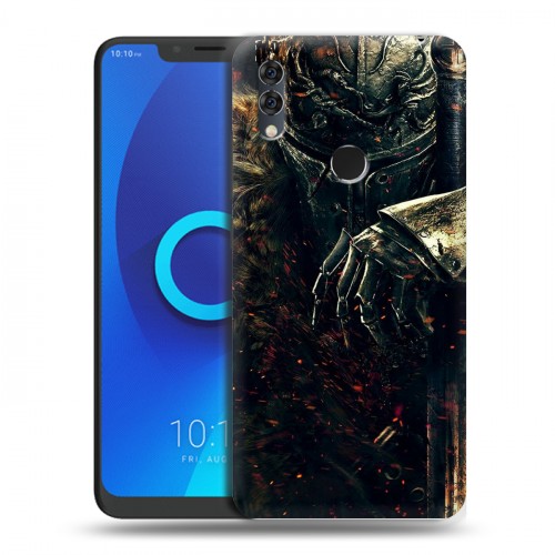 Дизайнерский силиконовый чехол для Alcatel 5V Dark souls