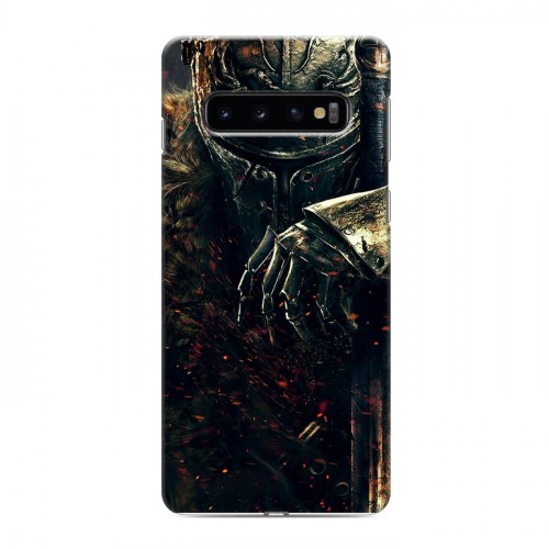 Дизайнерский силиконовый чехол для Samsung Galaxy S10 Dark souls