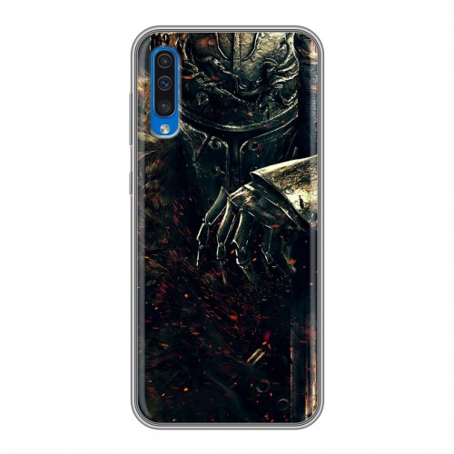 Дизайнерский пластиковый чехол для Samsung Galaxy A50 Dark souls