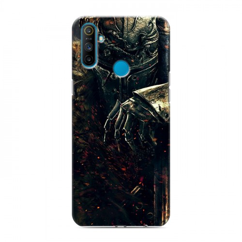 Дизайнерский силиконовый чехол для Realme C3 Dark souls