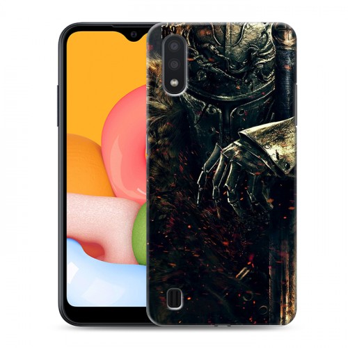 Дизайнерский силиконовый чехол для Samsung Galaxy M01 Dark souls