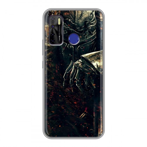 Дизайнерский силиконовый чехол для Tecno Camon 15 Dark souls