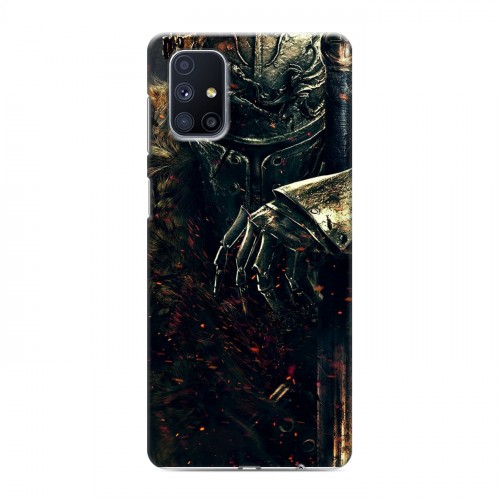 Дизайнерский пластиковый чехол для Samsung Galaxy M51 Dark souls