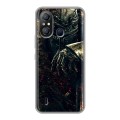 Дизайнерский пластиковый чехол для Itel A49 Dark souls