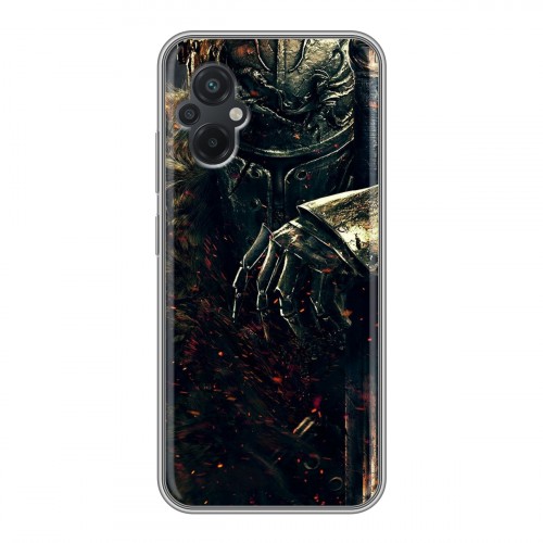 Дизайнерский силиконовый чехол для Xiaomi Poco M5 Dark souls