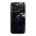 Дизайнерский силиконовый чехол для Iphone 15 Pro Dark souls