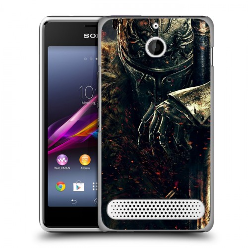 Дизайнерский силиконовый чехол для Sony Xperia E1 Dark souls