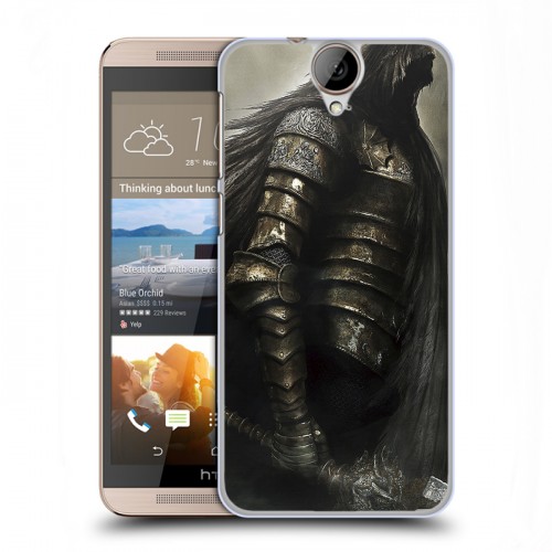 Дизайнерский пластиковый чехол для HTC One E9+ Dark souls