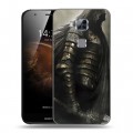 Дизайнерский пластиковый чехол для Huawei G8 Dark souls