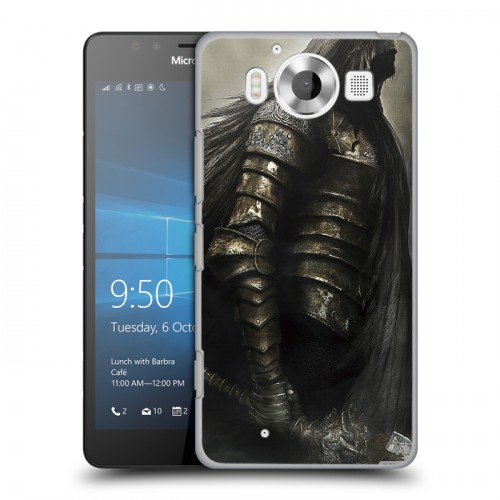 Дизайнерский пластиковый чехол для Microsoft Lumia 950 Dark souls