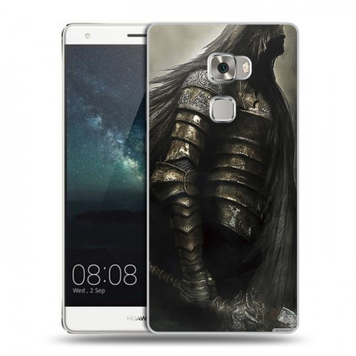 Дизайнерский пластиковый чехол для Huawei Mate S Dark souls