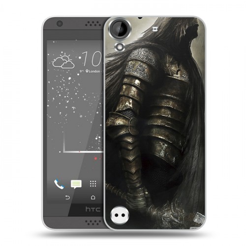 Дизайнерский пластиковый чехол для HTC Desire 530 Dark souls