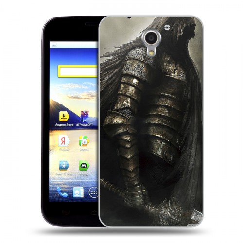 Дизайнерский пластиковый чехол для ZTE Blade A510 Dark souls