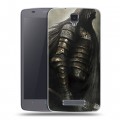 Дизайнерский силиконовый чехол для ZTE Blade L5 Dark souls