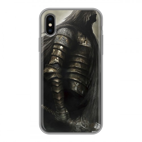 Дизайнерский силиконовый чехол для Iphone x10 Dark souls