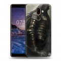 Дизайнерский пластиковый чехол для Nokia 7 Plus Dark souls