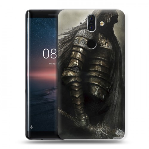 Дизайнерский пластиковый чехол для Nokia 8 Sirocco Dark souls