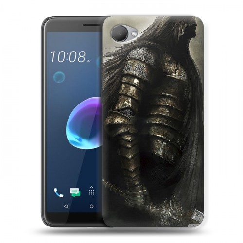 Дизайнерский пластиковый чехол для HTC Desire 12 Dark souls