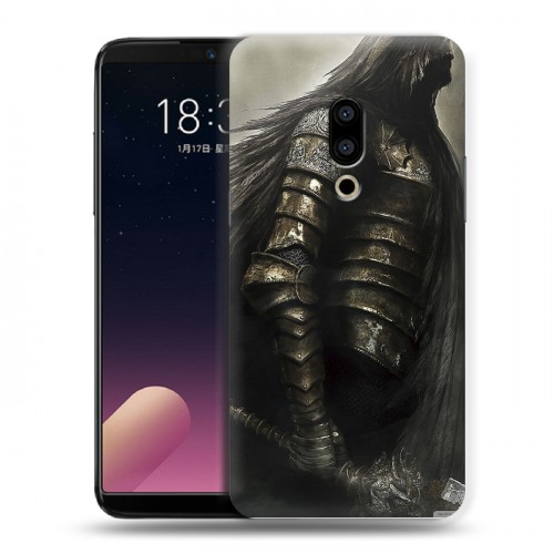 Дизайнерский пластиковый чехол для Meizu 15 Plus Dark souls