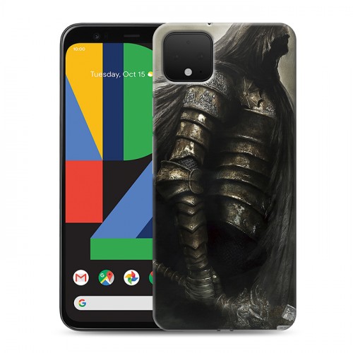 Дизайнерский пластиковый чехол для Google Pixel 4 Dark souls