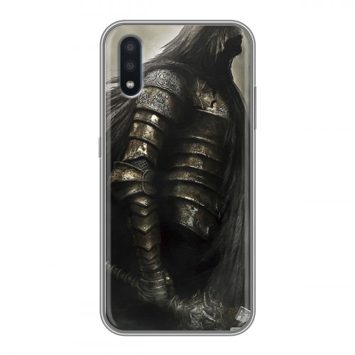 Дизайнерский силиконовый чехол для Samsung Galaxy M01 Dark souls