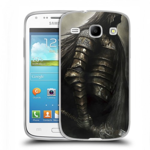 Дизайнерский пластиковый чехол для Samsung Galaxy Core Dark souls
