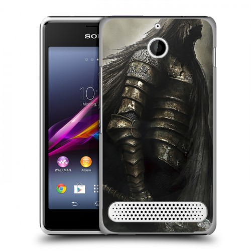 Дизайнерский силиконовый чехол для Sony Xperia E1 Dark souls