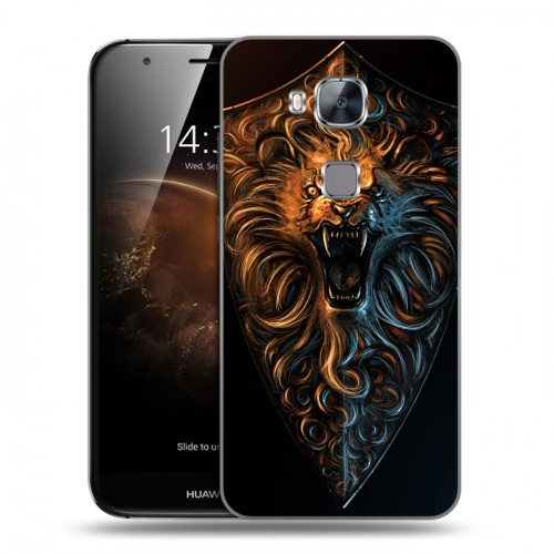 Дизайнерский пластиковый чехол для Huawei G8 Dark souls