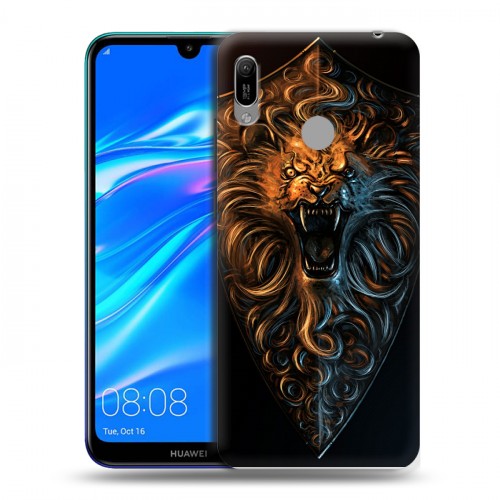 Дизайнерский пластиковый чехол для Huawei Y6 (2019) Dark souls