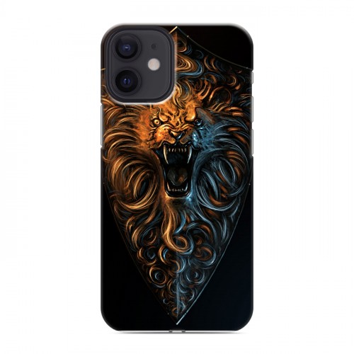 Дизайнерский силиконовый с усиленными углами чехол для Iphone 12 Mini Dark souls