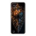 Дизайнерский силиконовый чехол для Realme C21 Dark souls