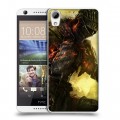 Дизайнерский силиконовый чехол для HTC Desire 626 Dark souls