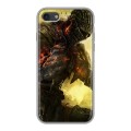 Дизайнерский силиконовый чехол для Iphone 7 Dark souls