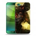 Дизайнерский силиконовый чехол для Elephone S7 Dark souls