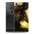 Дизайнерский пластиковый чехол для Sony Xperia L1 Dark souls