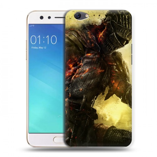 Дизайнерский силиконовый чехол для OPPO F3 Dark souls