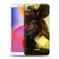 Дизайнерский пластиковый чехол для Xiaomi RedMi 6A Dark souls