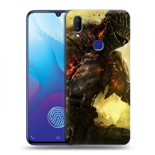 Дизайнерский пластиковый чехол для Vivo V11i Dark souls