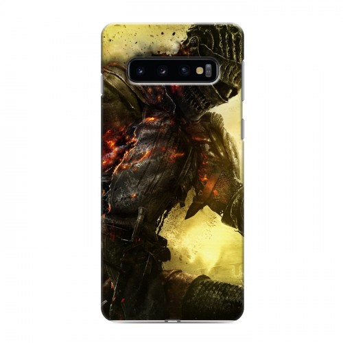 Дизайнерский силиконовый чехол для Samsung Galaxy S10 Dark souls