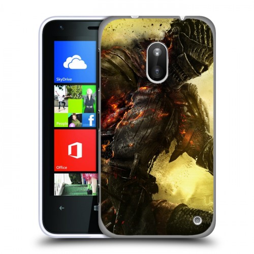 Дизайнерский пластиковый чехол для Nokia Lumia 620 Dark souls