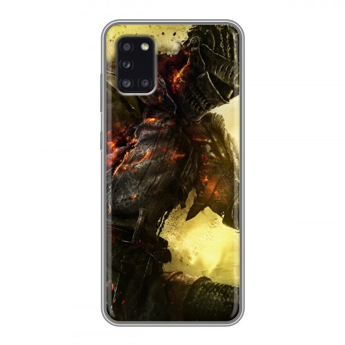 Дизайнерский силиконовый чехол для Samsung Galaxy A31 Dark souls