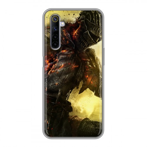 Дизайнерский силиконовый чехол для Realme 6 Dark souls