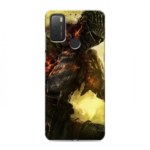 Дизайнерский силиконовый чехол для Alcatel 3L (2021) Dark souls