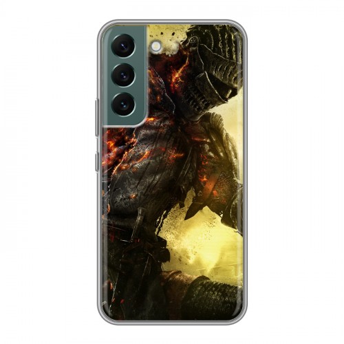 Дизайнерский силиконовый чехол для Samsung Galaxy S22 Dark souls