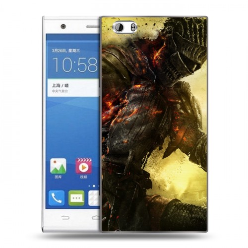 Дизайнерский пластиковый чехол для ZTE Star 1 Dark souls