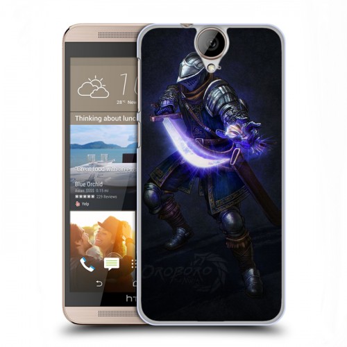 Дизайнерский пластиковый чехол для HTC One E9+ Dark souls